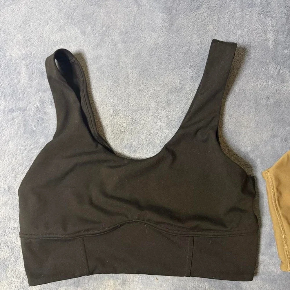 All In Motion -Women's Sculpt High Support Zip-Front Sports Bra size  s lot of 2